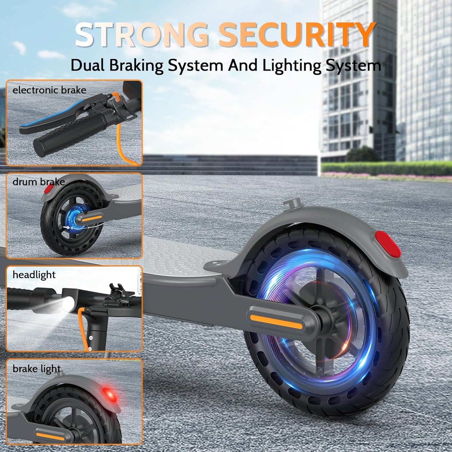 Volteazy™ Dual Boost Electric Scooter