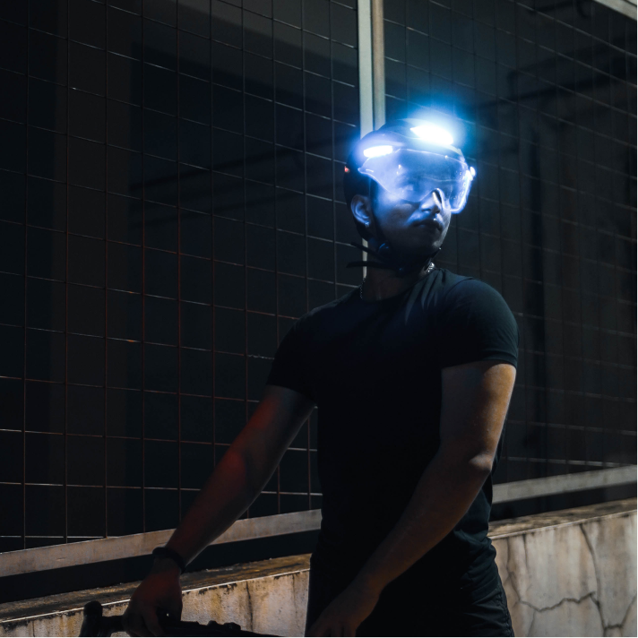 Volteazy Ultra Smart E-Bike Helmet